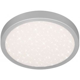 Avide LED Πλαφονιέρα οροφής Pandora V2 Ασημί 24W 380*50mm NW 4000K