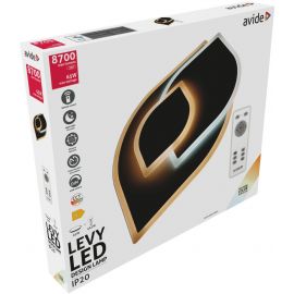 Avide Μοντέρνα Πλαφονιέρα Οροφής LED Levy 65W