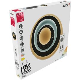 Avide Μοντέρνα Πλαφονιέρα Οροφής LED Leila 80W