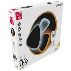 Avide Μοντέρνα Πλαφονιέρα Οροφής LED Arlo 91W