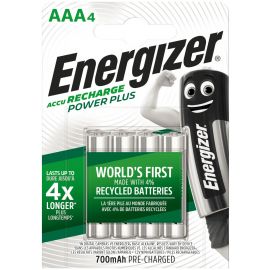 ENERGIZER POWER PLUS RECHARGEABLE 700mAh AAA B4