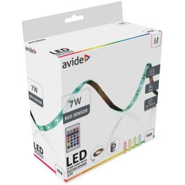 Avide LED Ταινία Blister Αισθητήρας Φωτός Κρεβατιού 12V 1.5m RGB