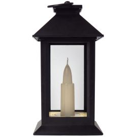 Artezan LED Candle Lantern Black 17cm