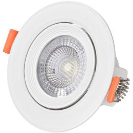 Avide LED Χωνευτό Σπότ 38° Στρογγυλό 5W Λευκό 4000K