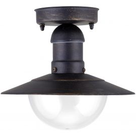 Avide Outdoor Ceiling Lamp Imperial 1xE27 IP44 Antique Gold