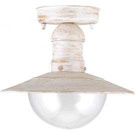 Avide Outdoor Ceiling Lamp Imperial 1xE27 IP44 Antique White