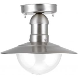 Avide Outdoor Ceiling Lamp Imperial 1xE27 IP44 Stainless Steel