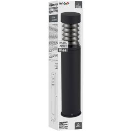 Avide Εξωτερικό Φωτιστικό Κήπου Delmar 1xE27 500mm IP44 Μαύρο