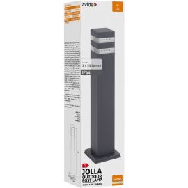 Avide Εξωτερικό Φωτιστικό Κήπου Jolla LED 2W 500mm IP44 Ανθρακί