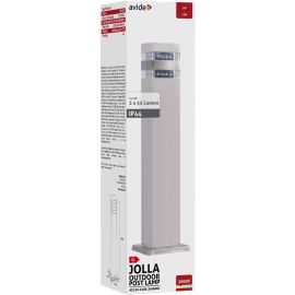 Avide Εξωτερικό Φωτιστικό Κήπου Jolla LED 2W Θερμό 500mm IP44 Σατέν Νίκελ