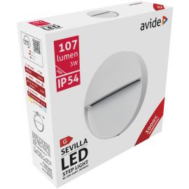 Avide Outdoor Step Lamp Sevilla LED 3W WW IP54 11cm
