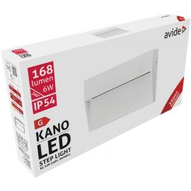 Avide Εξωτερικό Φώς Σκάλας Kano LED 6W Θερμό 3000K IP54 18cm