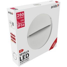 Avide Outdoor Step Lamp Sevilla LED 6W WW IP54 16cm