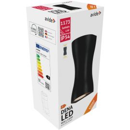 Avide Outdoor Wall Lamp Dena LED 12W NW IP54