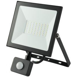 Avide LED Προβολέας Slim SMD 50W Ψυχρό 6400K Φωτοκύτταρο Value