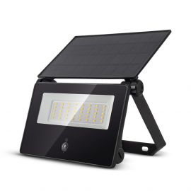 Avide Ηλιακός Προβολέας 4000K 1300lm με Αισθητήρα PIR & Τηλεχειριστήριο