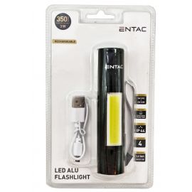 Entac Φακός Επαναφορτιζόμενος 3W 1200mAh (PowerBank)