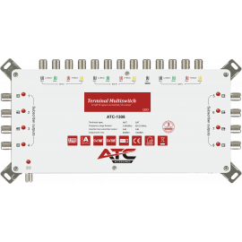 ATC Πολυδιακόπτης ATC-1308 (3 Sat + 1 Ter / 8 Εξόδοι)