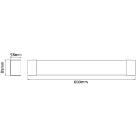 Avide LED Φωτιστικό Καθρέφτη 600mm 10W 1100lm