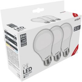 Avide LED Κοινή 10W E27 Θερμό 3000K Value 3τμχ