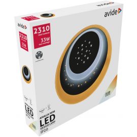 Avide Επιτοίχια Μοντέρνα Πλαφονιέρα Οροφής Oyster Amalia mini 33W με 3 Επιλογές Φωτισμού