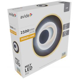 Avide Επιτοίχια Μοντέρνα Πλαφονιέρα Oyster Mily mini 3 επιλογές Φωτισμού