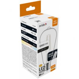 Avide LED White Filament ST64 3.8W E27 NW 4000K