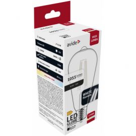 Avide LED White Filament ST64 3.8W E27 WW 2700K