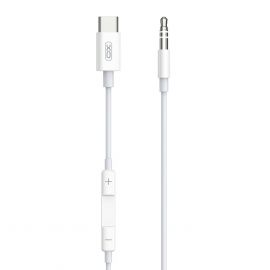 XO NBR192B Μετατροπέας Type-C σε 3.5mm 1m Άσπρο