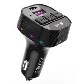 XO BCC17 Smart Bluetooth MP3 A+C Dual Port PD30W Φορτιστής Αυτοκινήτου