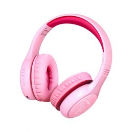 XO BE26 Παιδικό Stereo Ασύρματο Ακουστικό Ρόζ