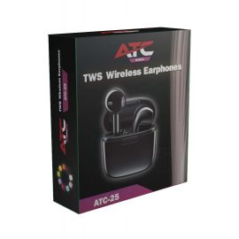 ATC-25 TWS Wireless Earphone Black