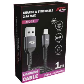 ATC Charge & Sync Cable 2.4A max