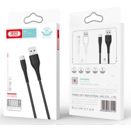 XO NB156 USB Καλώδιο Φόρτισης για Micro Μαύρο