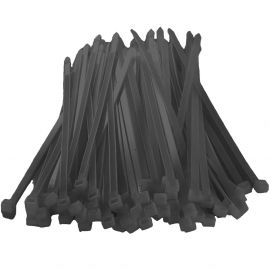 ATC Δεματικά 4.8x370mm Νάιλον Μαύρα 100τμχ Σακουλάκι