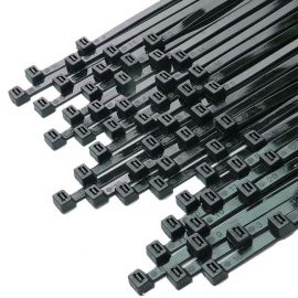ATC Nylon Cable Ties 7.6x450mm Black 100pcs/bag