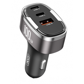 XO CC61 100W Smart Φορτιστής Αυτοκινήτου με Έξοδο Lightning