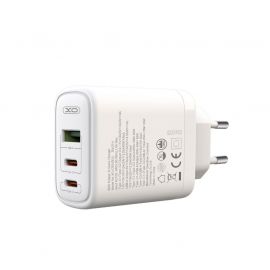 XO CE04(EU) 65W  Fast Charger (TYPE-C PD65W / USB-A QC45W)