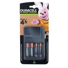 DURACELL CEF14 4h Charger incl. 2xAA 1300mAh + 2xAAA 750mAh