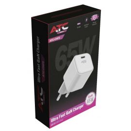 ATC-CHF3 Ultra Fast GaN Charger 65w White