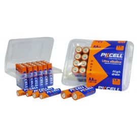 Pkcell Ultra Αλκαλική Μπαταρία AAA LR03 (24τμχ) Κλειστή