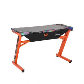 MT-DSK10 Gaming Desk / Black+Orange