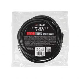 Entac Καλώδιο H05VV-F 3G1.5 10m Μαύρο