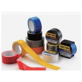 Entac Ταινία Αυτοκόλλητη Υφασμάτινη 0.18x50mm Μαύρο 10m