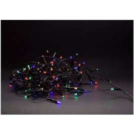 Entac Χριστουγεννιάτικα Λαμπάκια IP44 120 LED Πολύχρωμα 9m Με Τηλεχειριστήριο