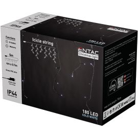 Entac Χριστουγεννιάτικα Κουρτίνα IP44 144 LED RGB 8x8 Λειτουργίες 1x1