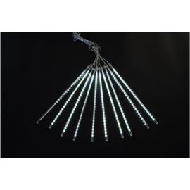 Entac Χριστουγεννιάτικα IP44 240 LED Βροχή Μετεωρίτες 30εκ Ψυχρό 3m