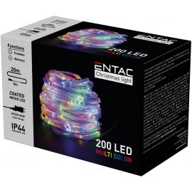 Entac Christmas IP44 200 PVC Coated Micro LED MC 20m