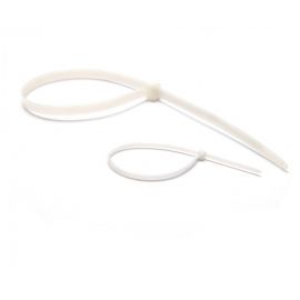 Entac Δεματικά Tie 2.5mmx100mm Λευκά