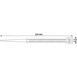 Entac Δεματικά ECT-4.8-250-B Μαύρο